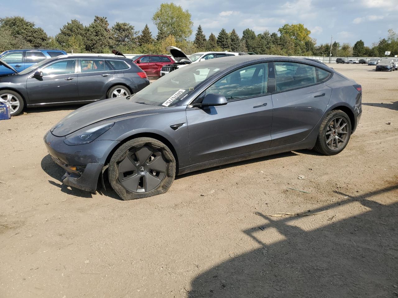  Salvage Tesla Model 3