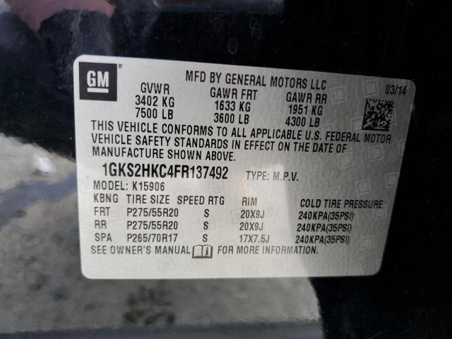 2015 GMC YUKON XL K #3287528011