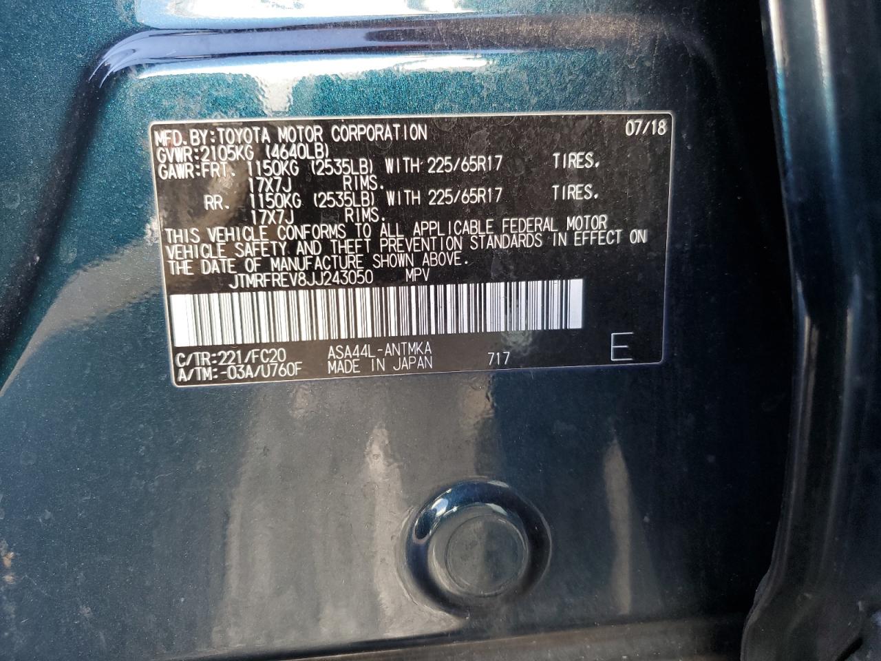 TOYOTA RAV4 ADVENTURE