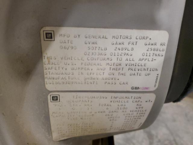 1991 CHEVROLET CAPRICE #3304537446