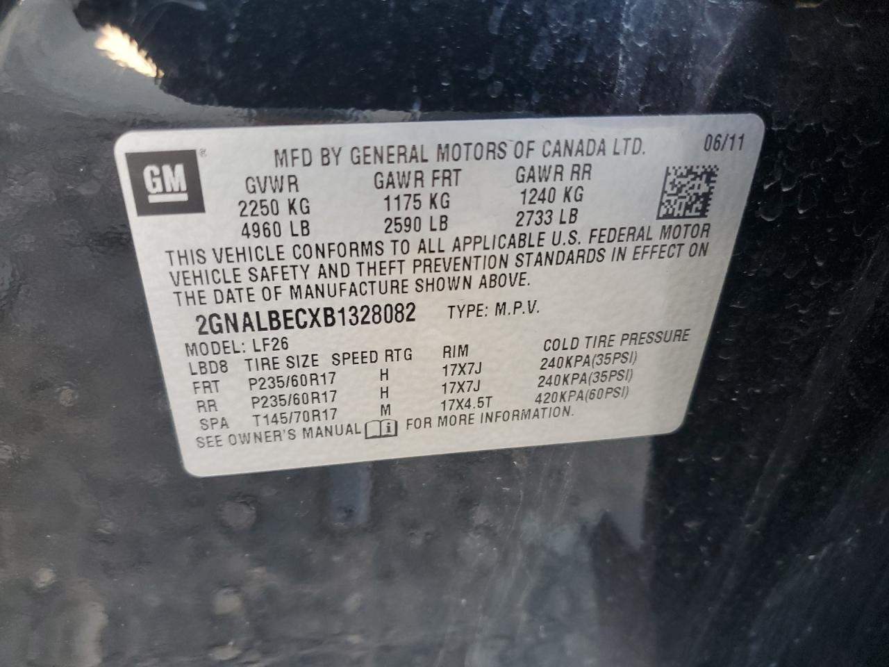 CHEVROLET EQUINOX LS