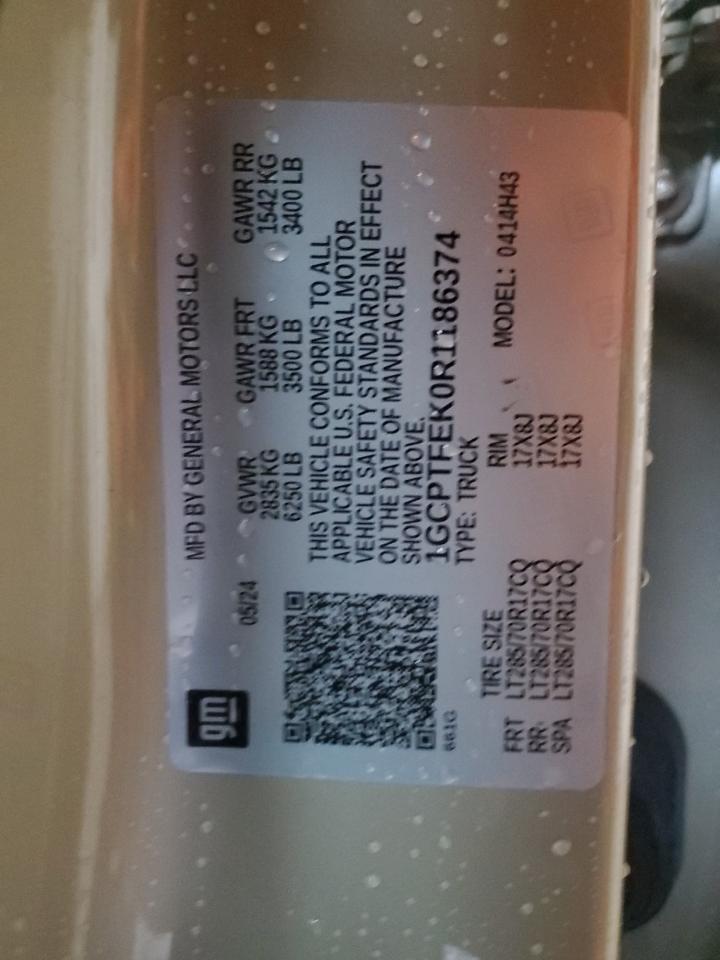 CHEVROLET COLORADO ZR2