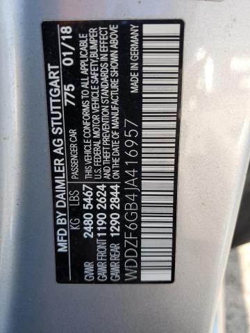 2018 MERCEDES-BENZ E 400 4MAT - WDDZF6GB4JA416957