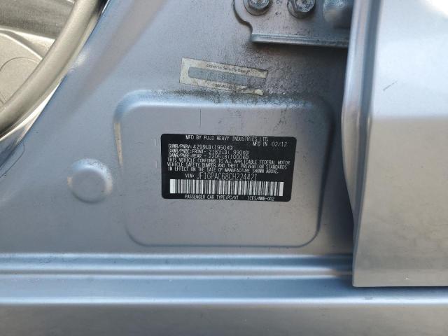 2012 SUBARU IMPREZA PR - JF1GPAC68CH224421