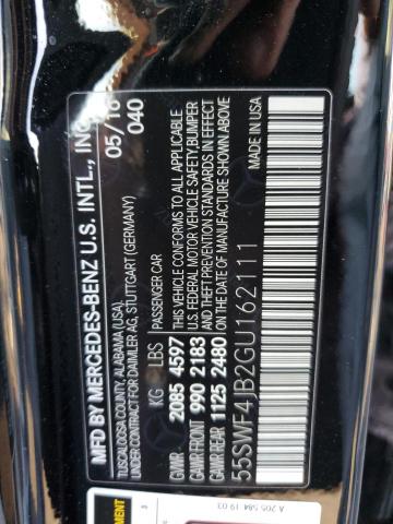 2016 MERCEDES-BENZ C 300 #3302687041