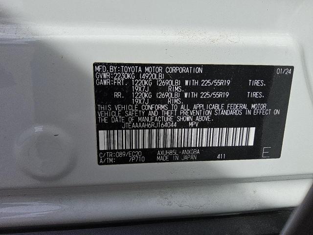 2024 TOYOTA VENZA LE JTEAAAAH6RJ164044
