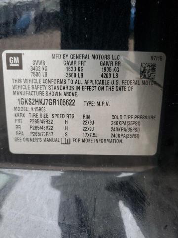 2016 GMC YUKON XL D - 1GKS2HKJ7GR105622