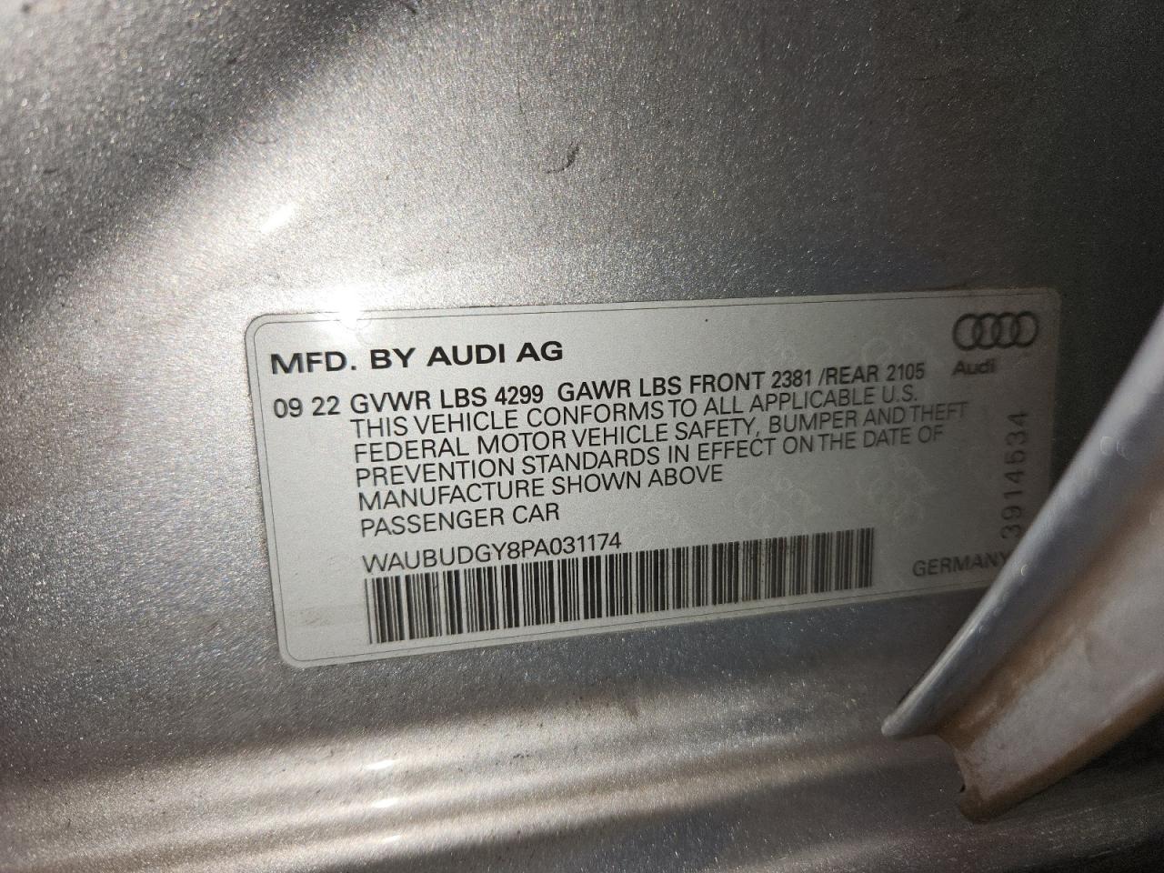 AUDI A3 PREMIUM PLUS