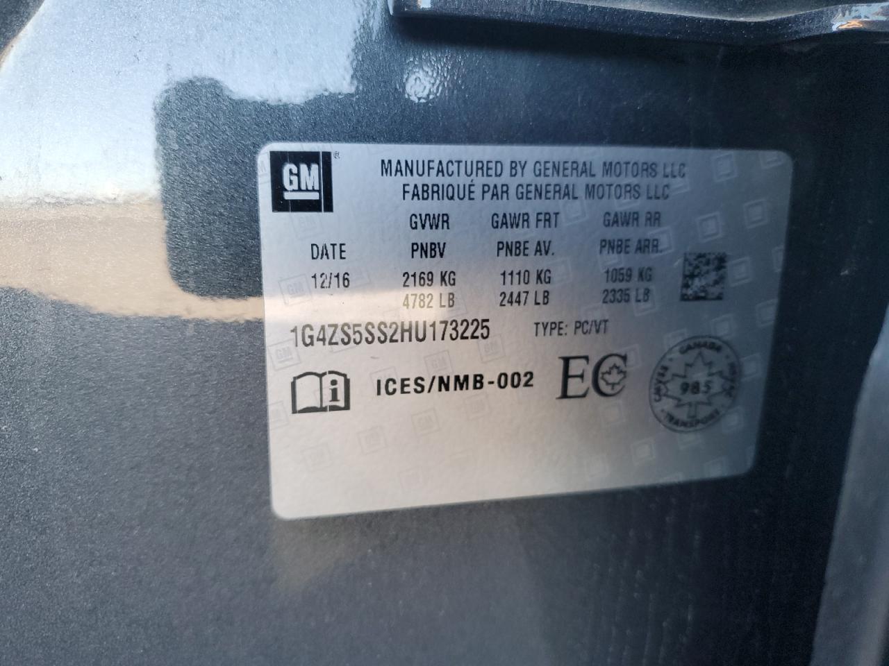 BUICK LACROSSE PREMIUM