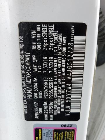 2018 HYUNDAI SANTA FE S - 5XYZW4LA4JG512728