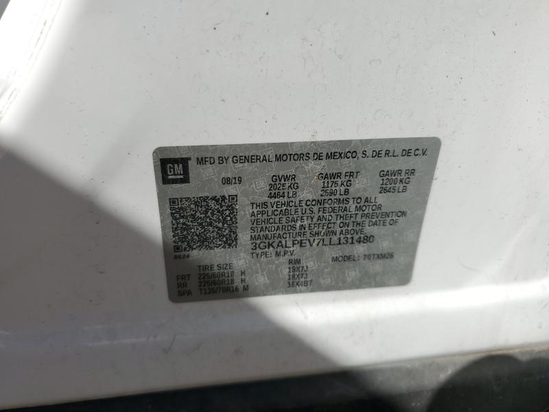2020 GMC TERRAIN SL 3GKALPEV7LL131480