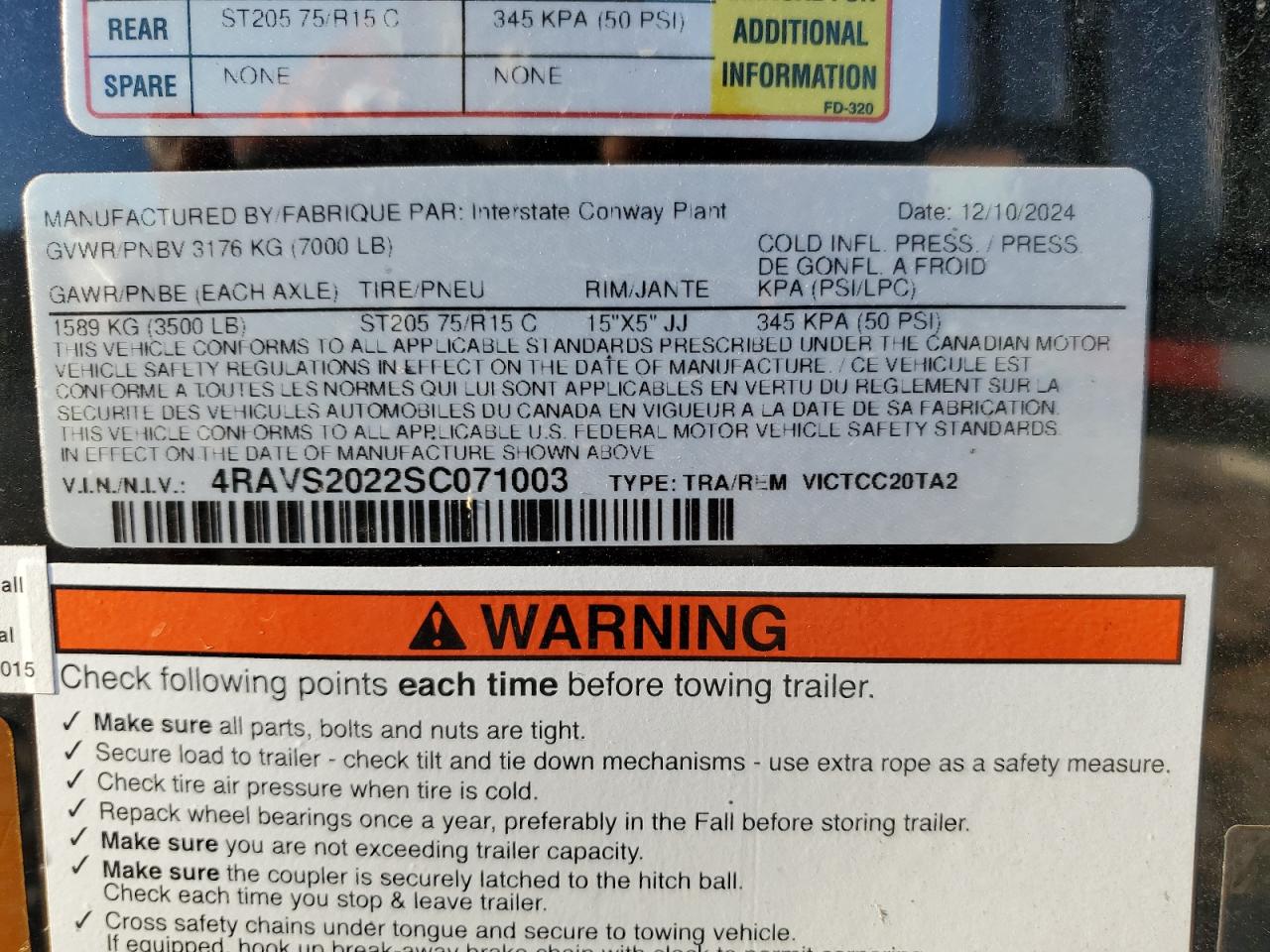 Lot #3265318561 2025 INTERSTATE UNKNOWN