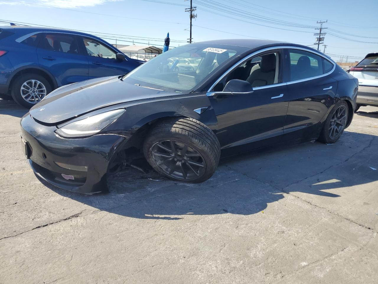 Lot #3309605569 2018 TESLA MODEL 3