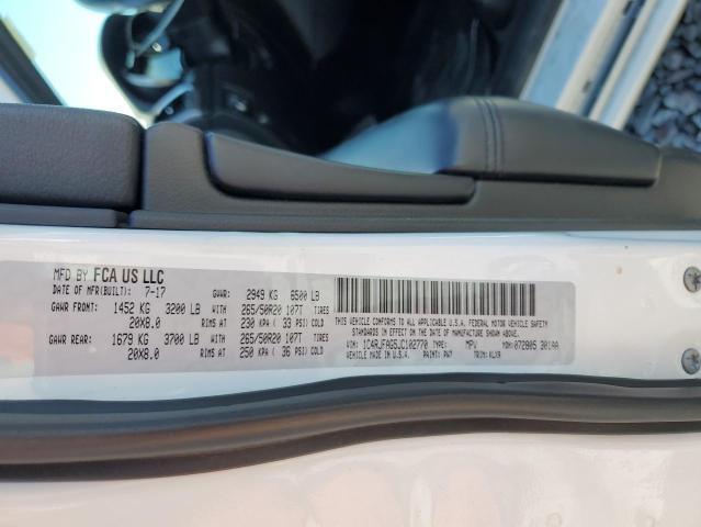 2018 JEEP GRAND CHER - 1C4RJFAG5JC102770