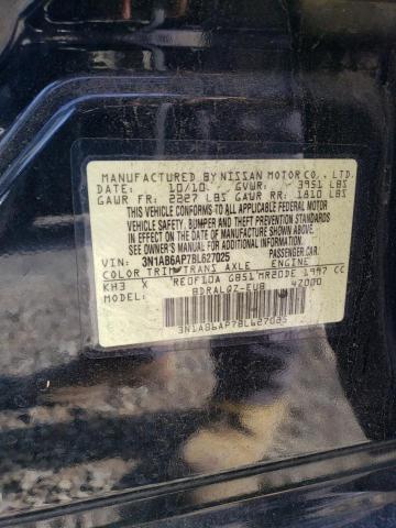 2011 NISSAN SENTRA 2.0 #3293338433