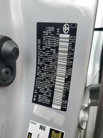 2022 TOYOTA COROLLA LE #3286492149