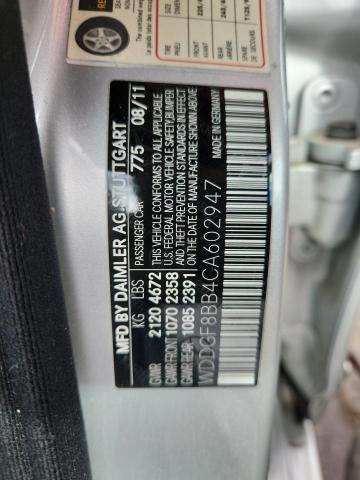 2012 MERCEDES-BENZ C 300 4MAT - WDDGF8BB4CA602947