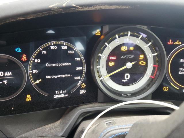 2022 PORSCHE 911 GT3 WP0AC2A94NS268310