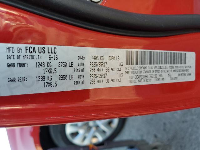 2016 DODGE JOURNEY SE #3296989846