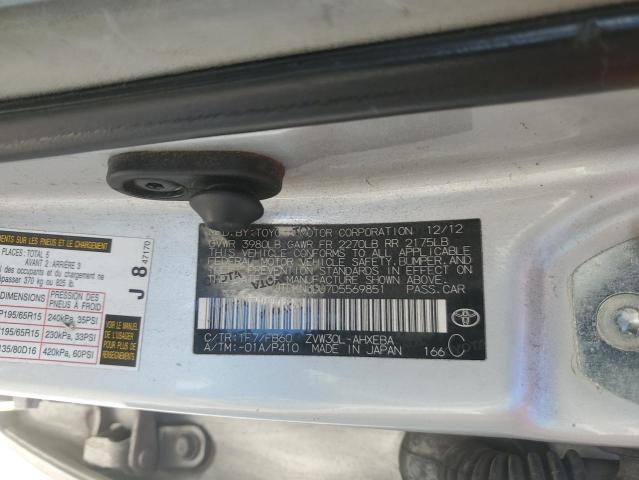 2013 TOYOTA PRIUS - JTDKN3DU7D5569851