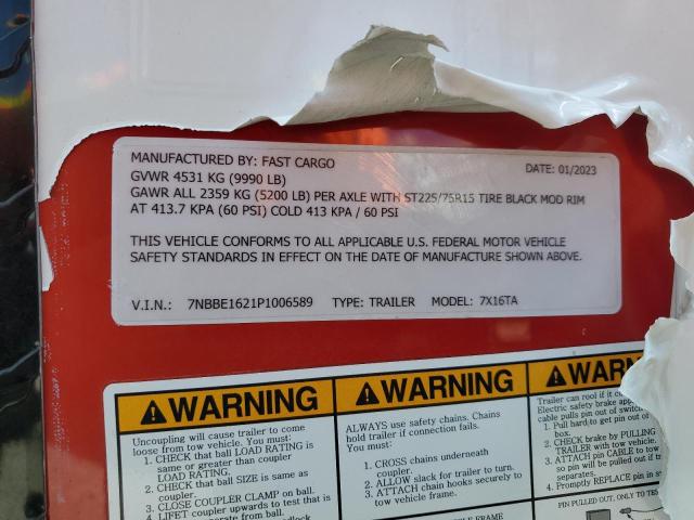 2023 FAST CARGO UNKNOWN #3297909802