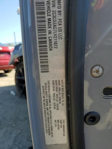 2020 DODGE CHALLENGER 2C3CDZAG7LH211072