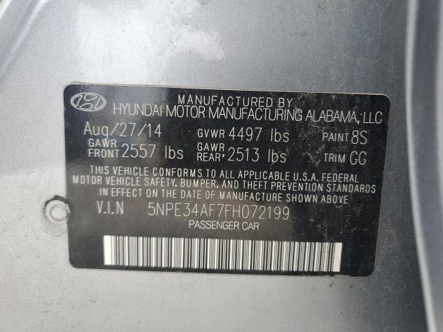 2015 HYUNDAI SONATA SPO 5NPE34AF7FH072199