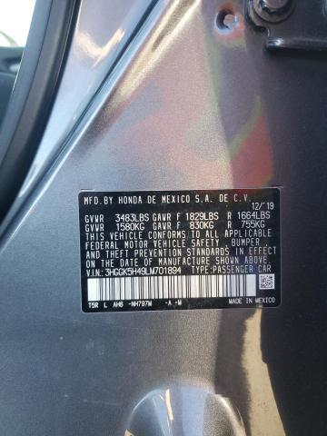 2020 HONDA FIT LX - 3HGGK5H49LM701894