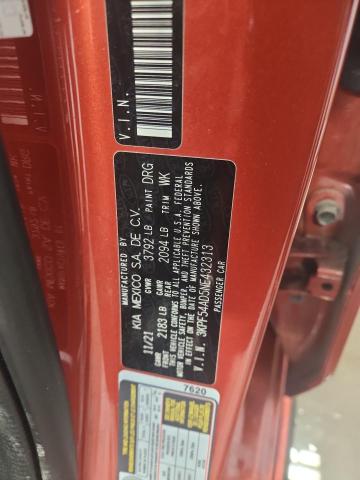 2022 KIA FORTE GT L - 3KPF54AD5NE432313