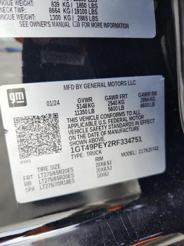 2024 GMC SIERRA K2500 AT4 #3316093270