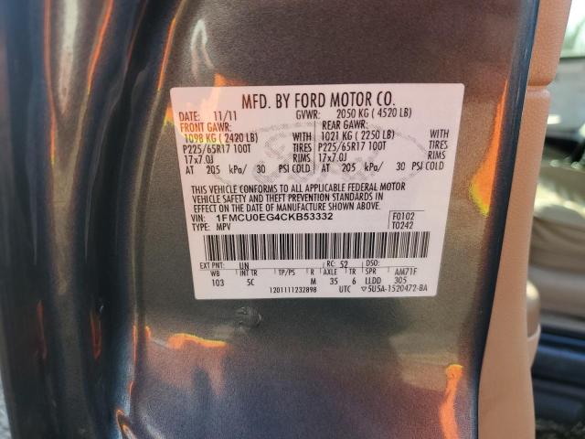 2012 FORD ESCAPE LIM #3276501065