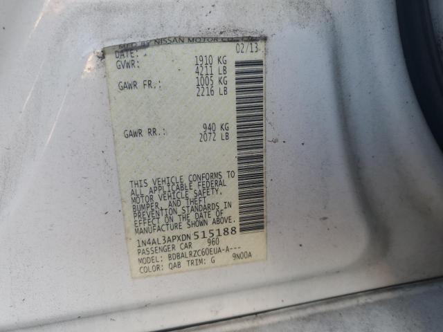 2013 NISSAN ALTIMA 2.5 #3285697650