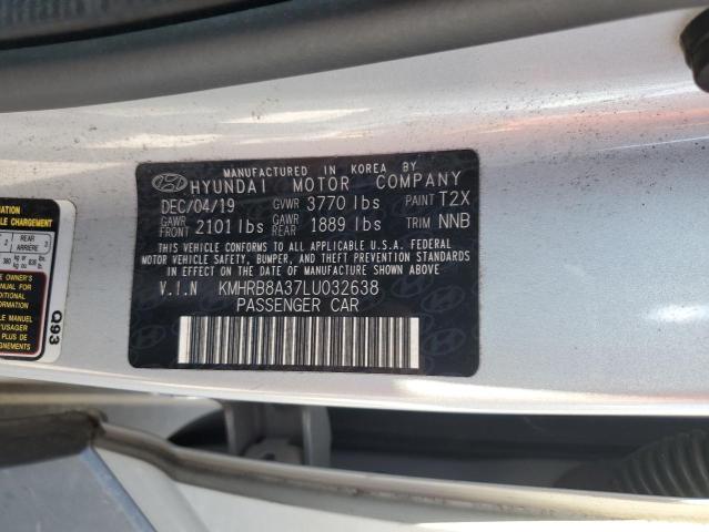 2020 HYUNDAI VENUE SE KMHRB8A37LU032638