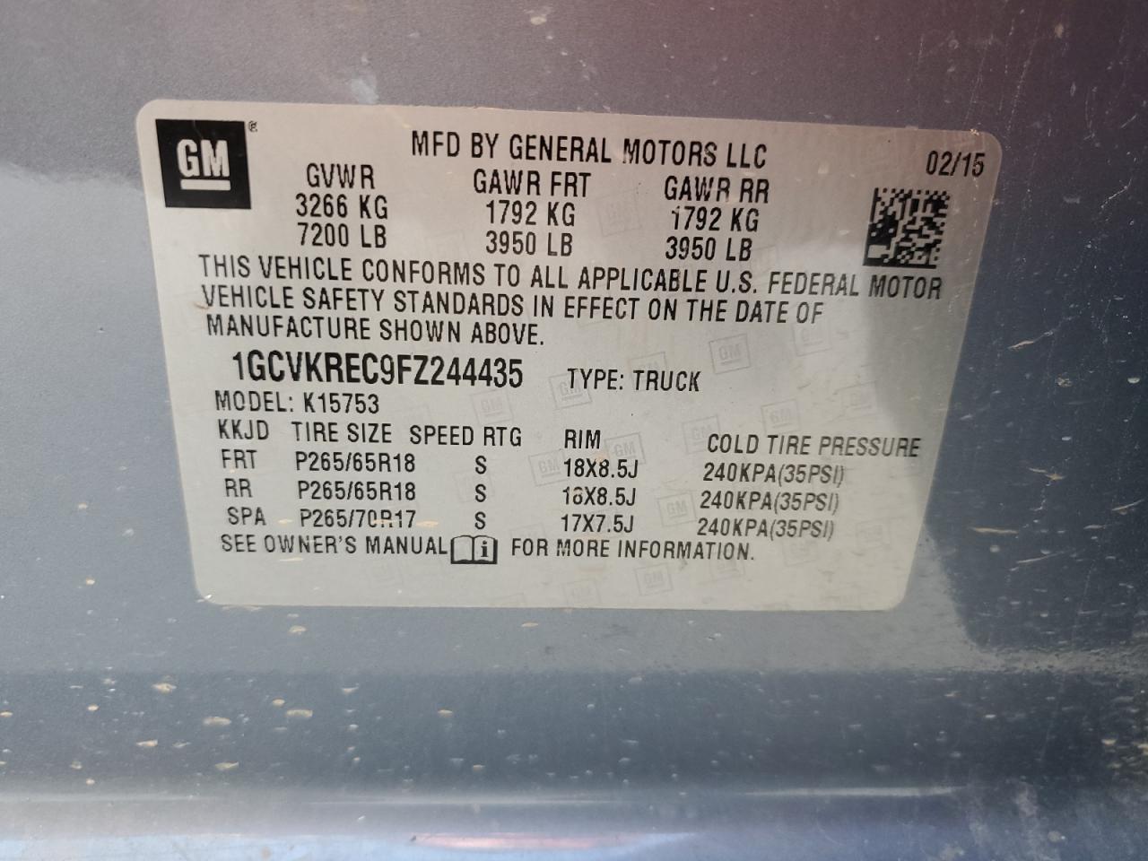 CHEVROLET SILVERADO K1500 LT