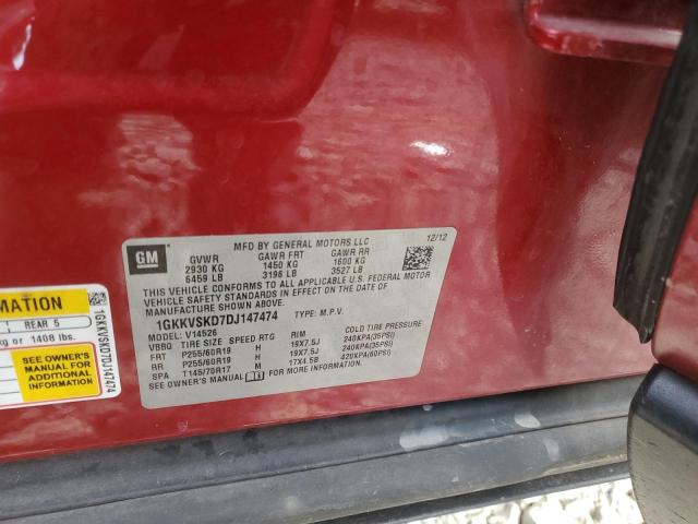 2013 GMC ACADIA SLT #3310590061