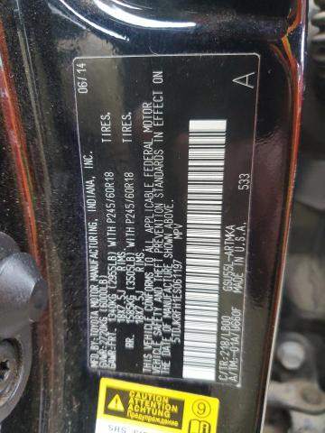 2014 TOYOTA HIGHLANDER #3285579275