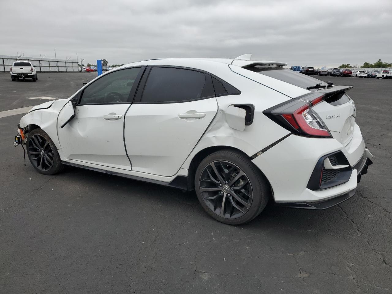 Lot #3310302053 2020 HONDA CIVIC SPOR