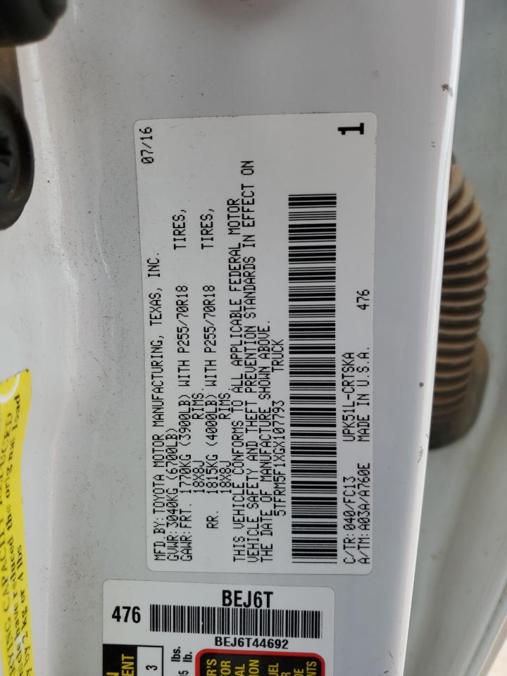 TOYOTA TUNDRA DOUBLE CAB SR