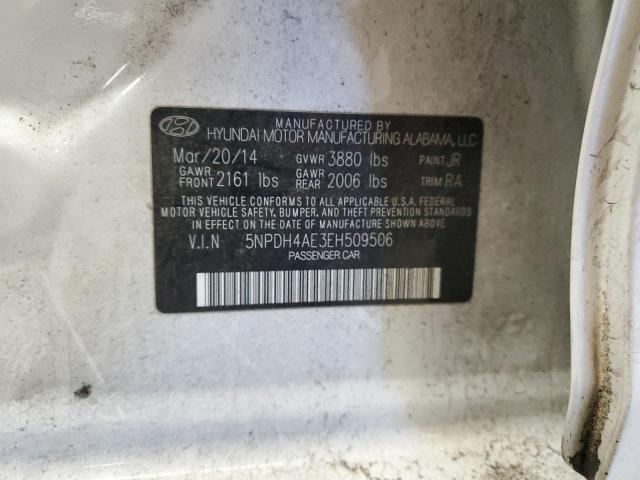 2014 HYUNDAI ELANTRA SE - 5NPDH4AE3EH509506