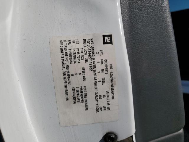 2002 CHEVROLET CAVALIER #3286894225