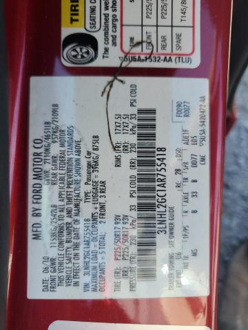 2010 LINCOLN MKZ - 3LNHL2GC1AR755418