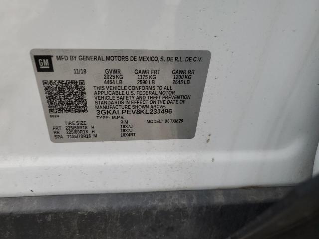 2019 GMC TERRAIN SL - 3GKALPEV8KL233496