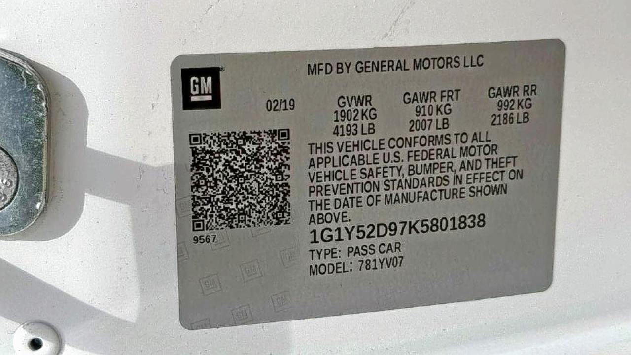 CHEVROLET CORVETTE ZR-1 3ZR