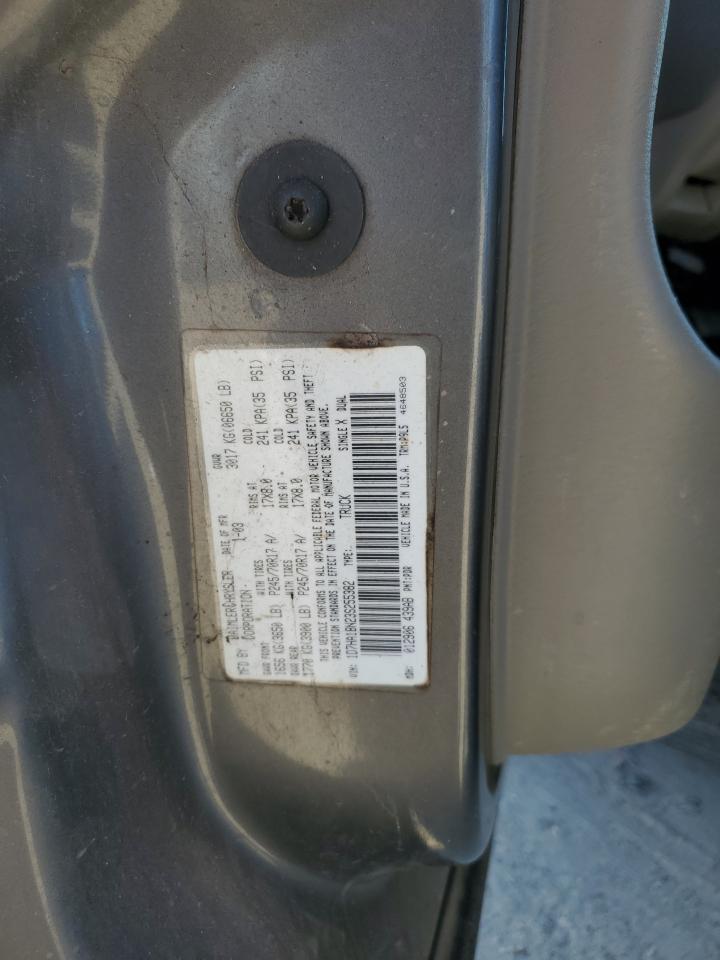 Lot #3315904085 2003 DODGE RAM 1500