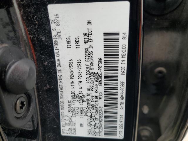 2016 TOYOTA TACOMA DOU - 3TMCZ5AN9GM022340