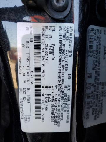 2015 FORD FOCUS SE - 1FADP3F21FL324532