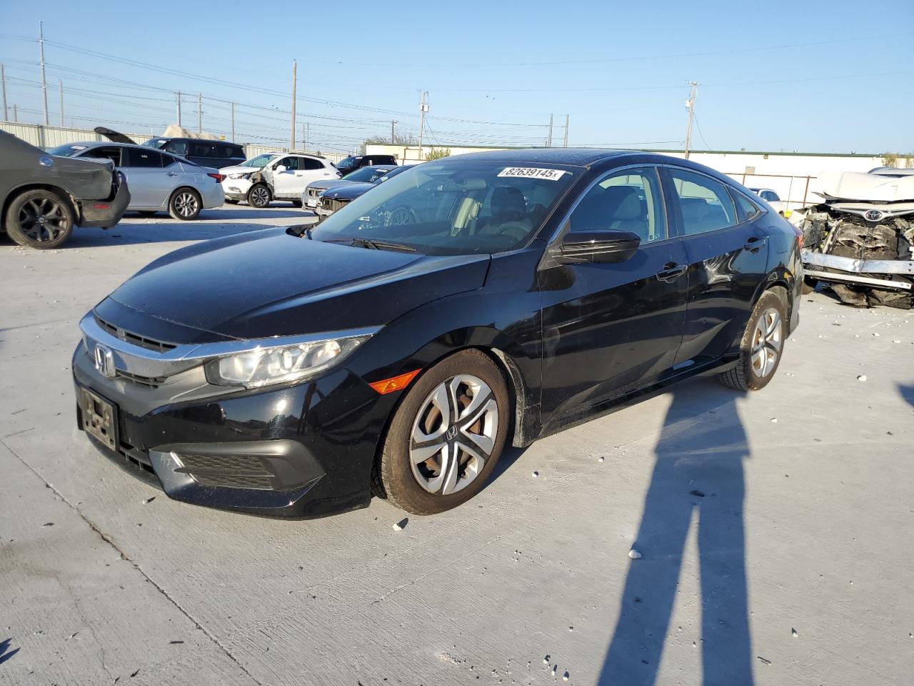 Lot #3304889558 2017 HONDA CIVIC LX