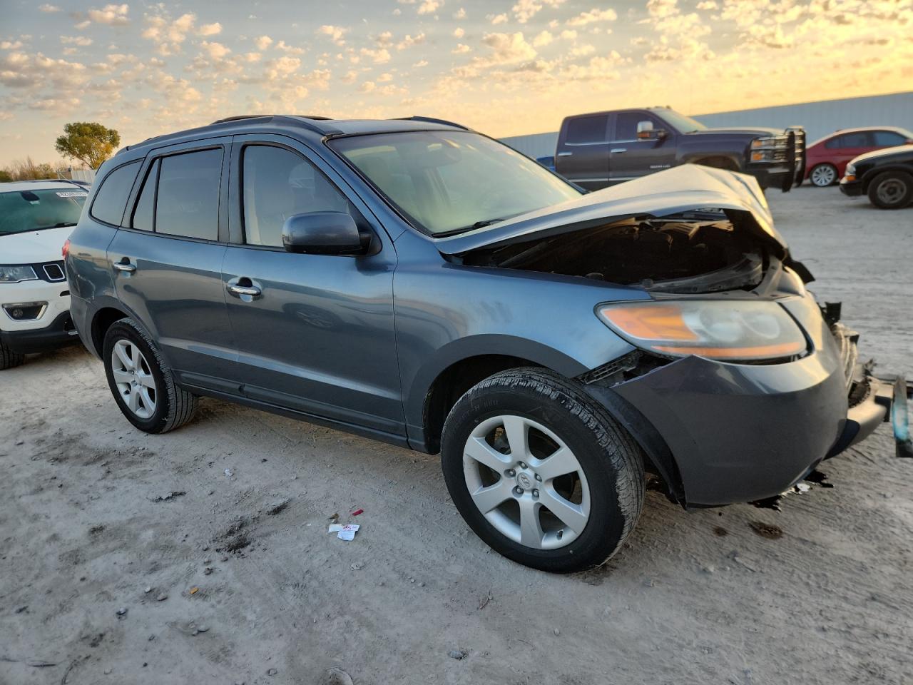 Lot #3277175929 2009 HYUNDAI SANTA FE S