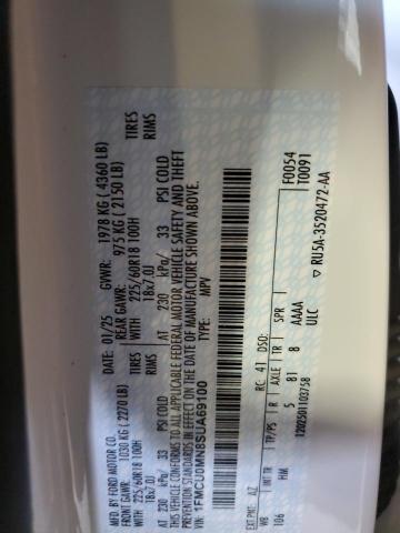 2025 FORD ESCAPE ST - 1FMCU0MN8SUA69100