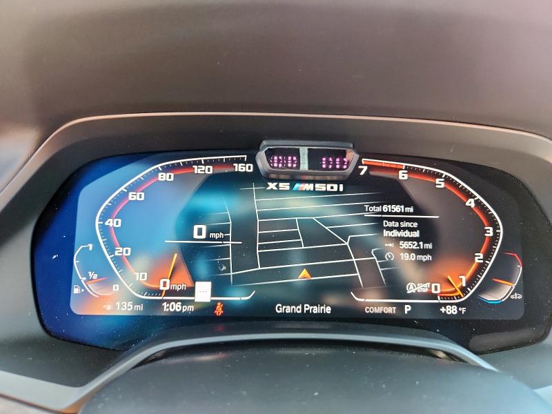 2020 BMW X5 M50I 5UXJU4C02LLE45596